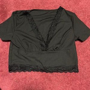 Cropped tee shirt